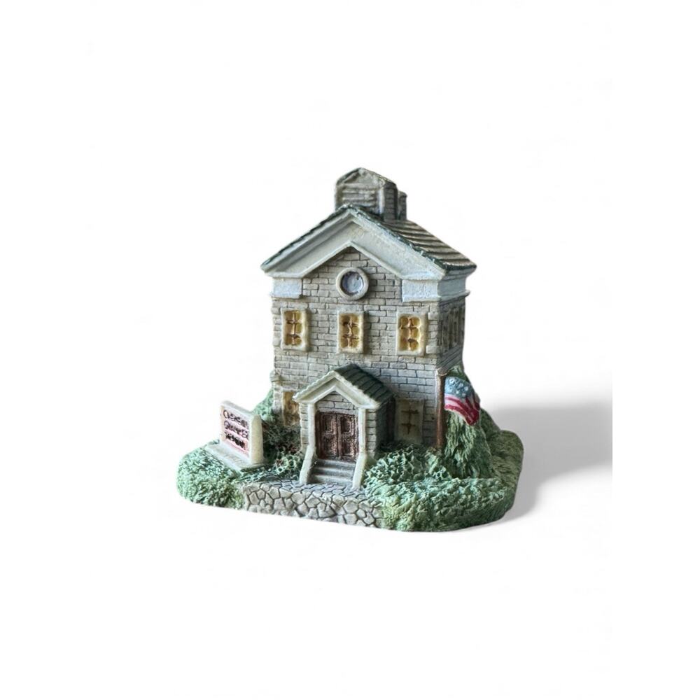 The Clemens School AH11 1992 Liberty Falls Village Miniature Building NO BOX